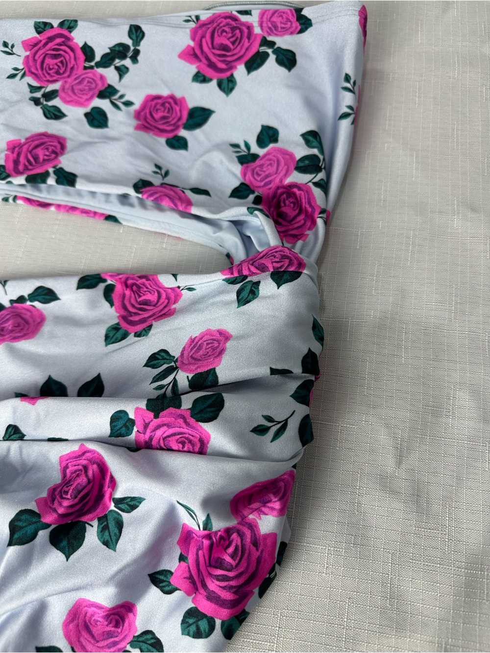 NWT Good American Vintage Rose One Piece Cutout 5XL - Picture 9 of 14